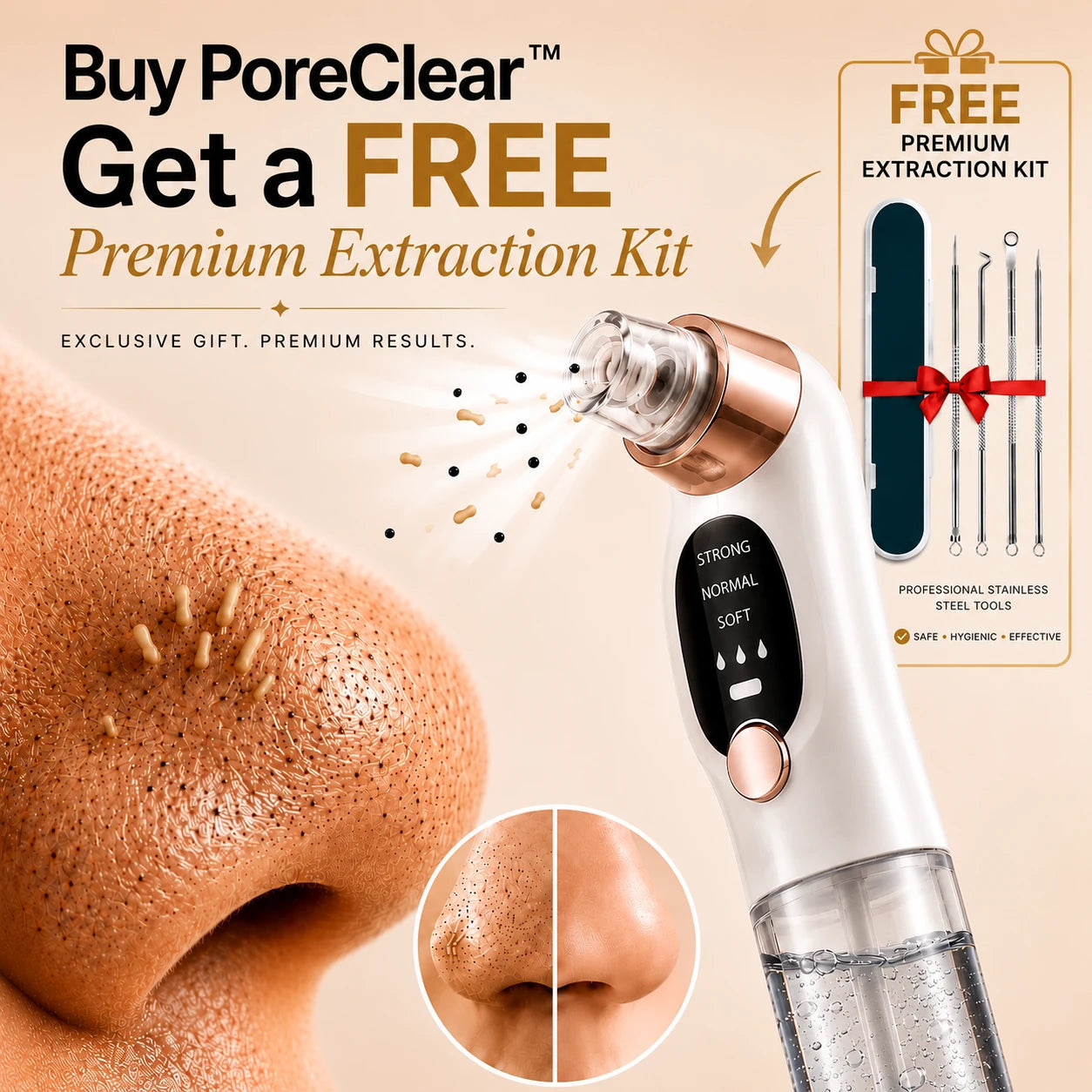 PoreClear™ Facial Extractor Pro
