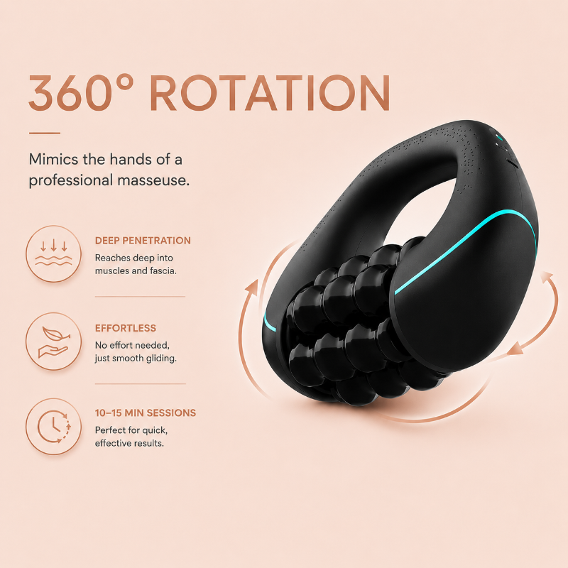 SenseRoll™ Electric 360° Massage Roller