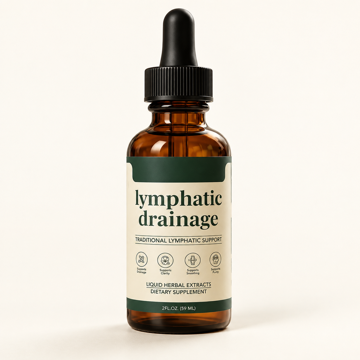 LymphFlow Lymphatic Drainage Drops bottle