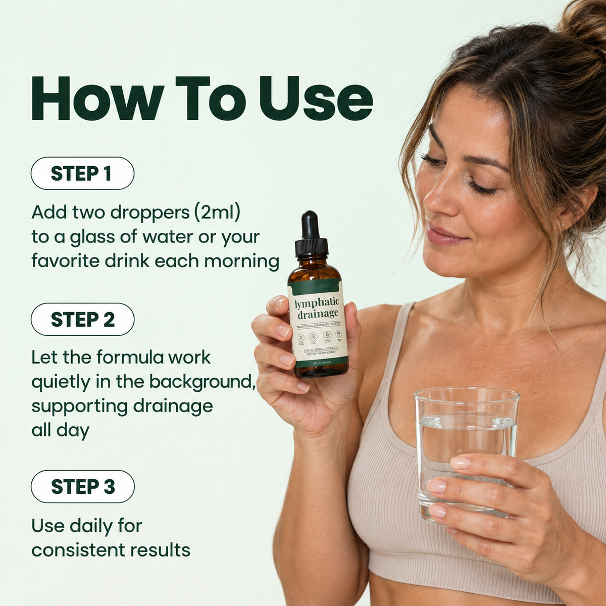 How to use in three steps